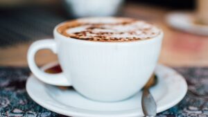 Kawa z pianką